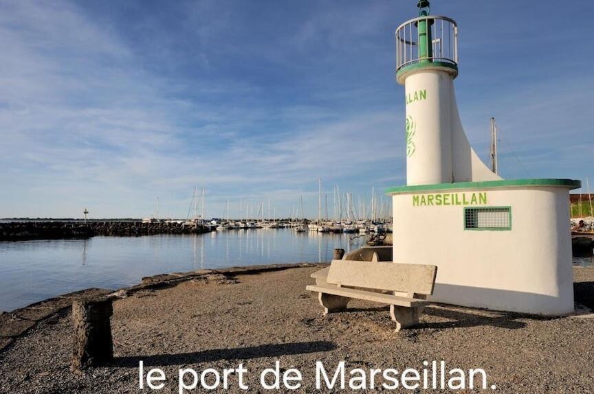 Le Corinthe - Appt Classe 3 Etoiles Et Climatise Marseillan (Herault) Exterior foto